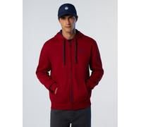North Sails Kapuzenpullover Durchgehender Reißverschluss mit gesticktem Logo S