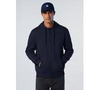North Sails Kapuzenpullover Durchgehender Reißverschluss mit gesticktem Logo XS