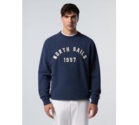 North Sails Kapuzenpullover Hoodie mit gesticktem Schriftzug M