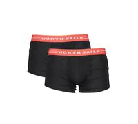 North Sails Komfort Boxershorts Doppelpack Schwarz - Größe: S