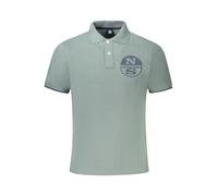 North Sails Kontrast Polo Kurzarm Print Logo - Größe: XL