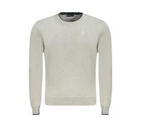 North Sails Kontrast Rundhals Pullover mit Logo Stickerei - Größe: XL