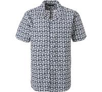 NORTH SAILS Kurzarmhemd Herren Regular Fit Kurzarm Baumwolle blau, S