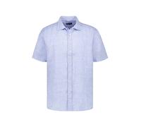 NORTH SAILS Kurzarmhemd Herren Regular Fit Kurzarm Kent-Kragen Leinen blau, L