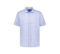NORTH SAILS Kurzarmhemd Herren Regular Fit Kurzarm Kent-Kragen Leinen blau, S