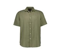 NORTH SAILS Kurzarmhemd Herren Regular Fit Kurzarm Leinen grün, XXL
