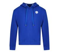 North Sails Logo Blau Zip Hoodie M