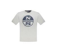 North Sails Logo Print Kurzarmshirt - Größe: S