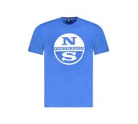 North Sails Logo Print Kurzarmshirt Rundhals - Größe: L