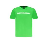 North Sails Logo Print Kurzarmshirt Rundhals - Größe: L