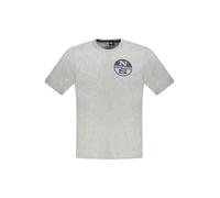North Sails Logo Print Kurzarmshirt Rundhals - Größe: S