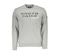North Sails Maritimes Langarm Sweatshirt in Grau - Größe: S
