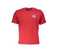 North Sails Maritimes T-Shirt Rot - Größe: XL