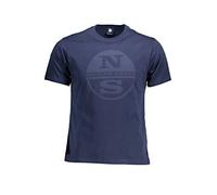North Sails S/s T-shirt W/graphic T-shirt 692792-802 Dunkelblau XL