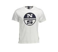 North Sails 692792 Graphic Short Sleeve T-shirt Weiß XL Mann (Herstellerartikelnummer: 692792-0101-5)