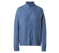 North Sails Mockneck 7GG Knitwear W - Pullover - Damen M Blue