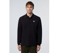North Sails Polohemd Langärmelig mit Kragenprint XL
