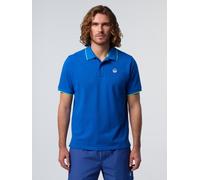 North Sails Polohemd Mit Neon-Logo S