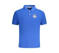 North Sails Poloshirt Kurzarm 2 Knopf Druck Logo - Größe: L