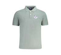 North Sails Poloshirt Kurzarm mit Druck und Logo 2 Knöpfe - Größe: 2XL