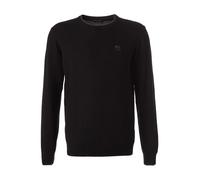 NORTH SAILS Pullover Herren Slim Fit Rundhals schwarz, M
