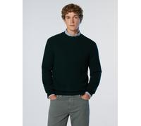 North Sails Pullover mit wabenförmigem Strukturstrick und Rundhals - Dunkelgrün L