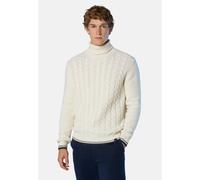 NORTH SAILS Rollkragenpullover Herren Regular Fit Wolle weiß, L