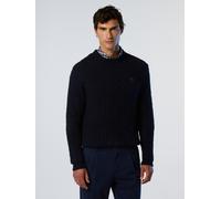 NORTH SAILS Pullover Herren Regular Fit Rundhals blau, L