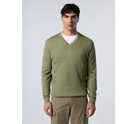 North Sails Pullover V-Ausschnitt mit Logo-Label 2XL