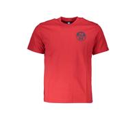 North Sails Rot T-Shirt, Kurzarm, Logo-Aufdruck - Größe: L