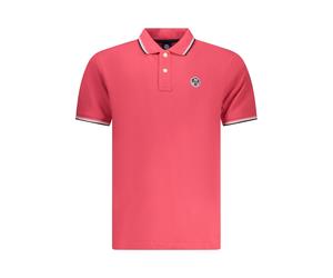 North Sails Rotes Baumwoll Herren Polo XL