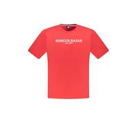 North Sails Rotes Baumwoll-Herren T-Shirt L