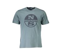 NORTH SAILS T-SHIRT MANICHE CORTE UOMO VERDE