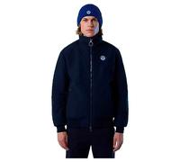 NORTH SAILS Sailor Herren-Jacke aus recyceltem Nylon - schmale Passform und Befestigung mit Reißverschluss, marineblau, M