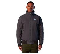 NORTH SAILS Sailor Herren-Jacke aus recyceltem Nylon - schmale Passform und Befestigung mit Reißverschluss, Asphalt, XXXL