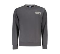 North Sails Schwarzes Baumwoll Herren Sweatshirt S