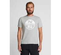 North Sails Shirt in Hellgrau - Größe L | Herren Plussize