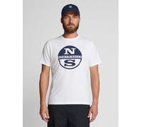 North Sails 692792 Graphic Short Sleeve T-shirt Weiß 2XL Mann (Herstellerartikelnummer: 692792-0101-6)