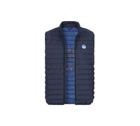 NORTH SAILS Steppweste Herren Stehkragen Mikrofaser blau, M