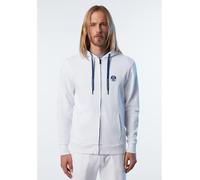 North Sails Sweatjacke in Weiß - Größe M | Herren Plussize