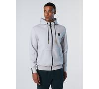 North Sails Sweatshirt aus Scuba-Gewebe mit durchgehendem Reißverschluss - Hellgrau XL