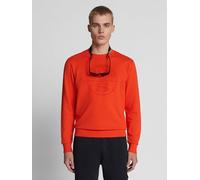 North Sails Sweatshirt in Orange - Größe M | Herren Plussize