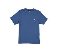 North Sails Herren T-Shirt aus Baumwolljersey mit kurzen Ärmeln - Regular Fit, Dark Denim, XL