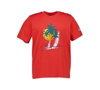NORTH SAILS T-Shirt Herren Regular Fit Kurzarm Rundhals rot, L