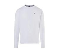 NORTH SAILS T-SHIRT MANICHE LUNGHE UOMO BIANCO