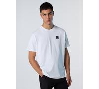 North Sails Herren T-shirt Mann Stretch Jersey Weiß M
