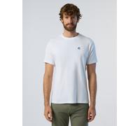 North Sails Kurzärmeliges T-shirt Für Männer Mann Kurzarm Basic Bollo Weiß Größe XXL