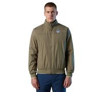 North Sails Übergangsjacke Sailor 2.0 (Stehkragen, wasserabweisend, leicht) dustyolive/braun Herren, Größe XL