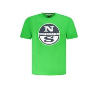 North Sails Verde Baumwoll-Herren-T-Shirt 2XL