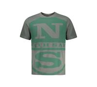 North Sails Verde Baumwoll-Herren-T-Shirt S